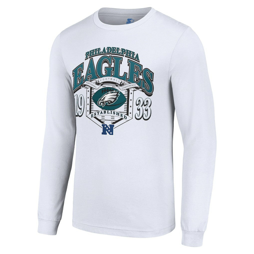 NFL Philadelphia Eagles Starter Retro Long Sleeve Graphic T-Shirt