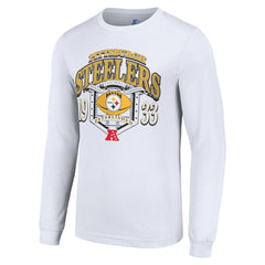 NFL Pittsburgh Steelers Starter Retro Long Sleeve Graphic T-Shirt
