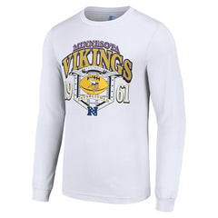 NFL Minnesota Vikings Starter Retro Long Sleeve Graphic T-Shirt