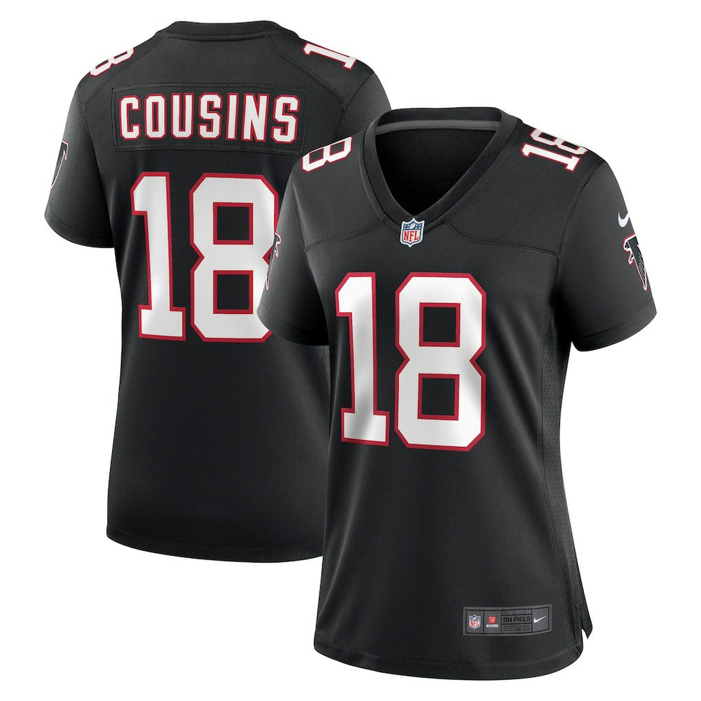 NFL Atlanta Falcons Kirk Cousins  Women's Alternate Game Jersey