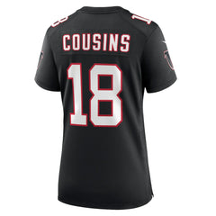 NFL Atlanta Falcons Kirk Cousins  Women's Alternate Game Jersey