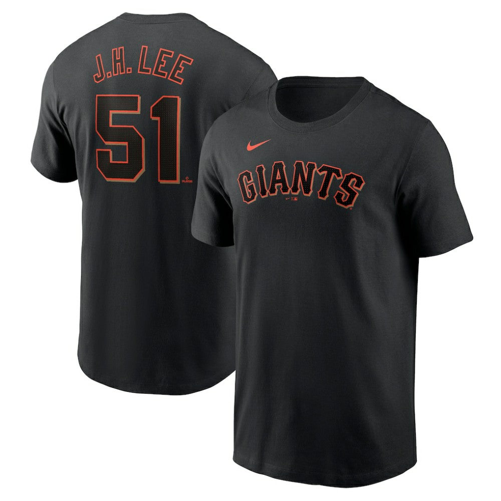 Jung Hoo Lee San Francisco Giants  Fuse Name & Number T-Shirt - Black | Nike
