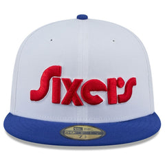 Philadelphia 76ers 2024/25 City Edition 59FIFTY Fitted Hat - White | New Era discount