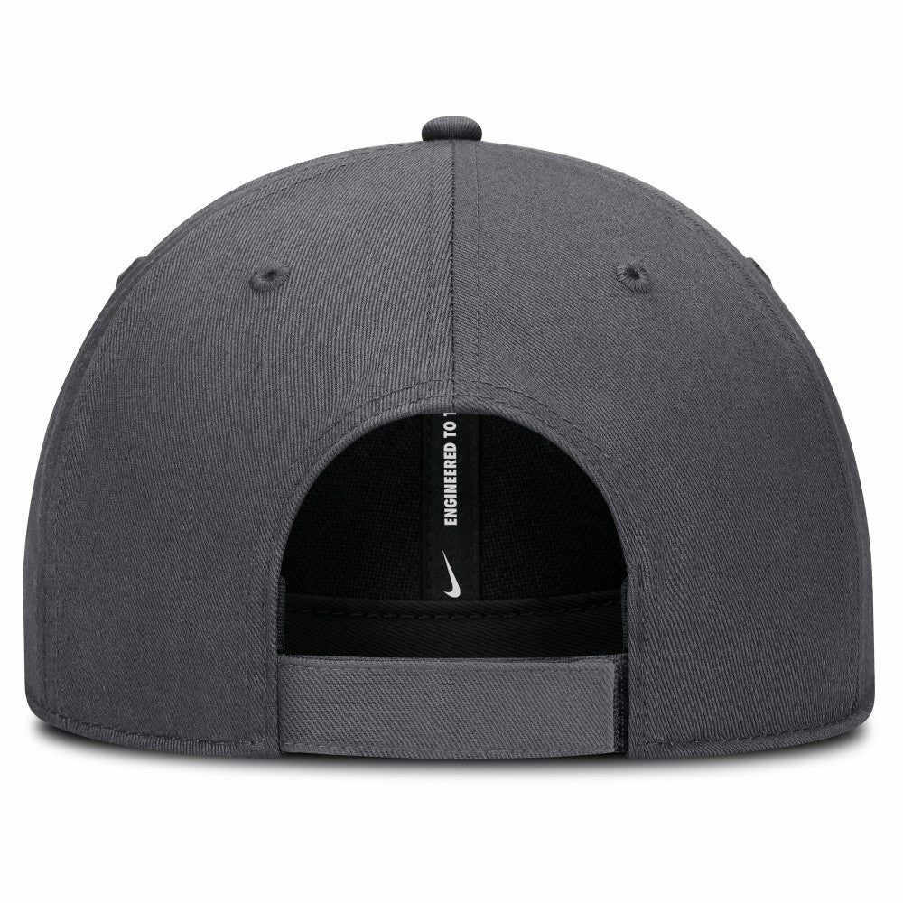 Miami Marlins Club Performance Adjustable Hat - Gray | Nike