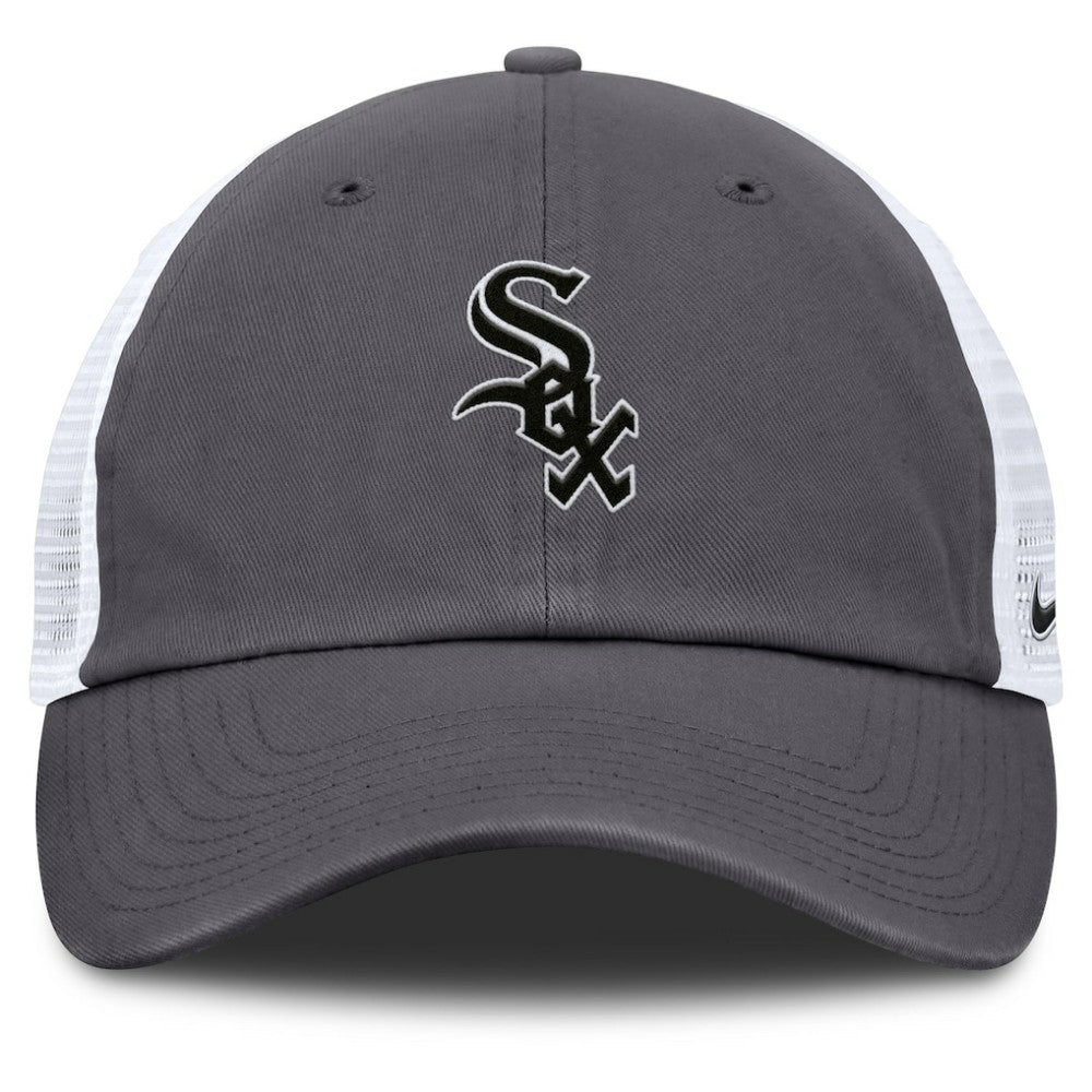Chicago White Sox Adjustable Trucker Hat - Gray | Nike