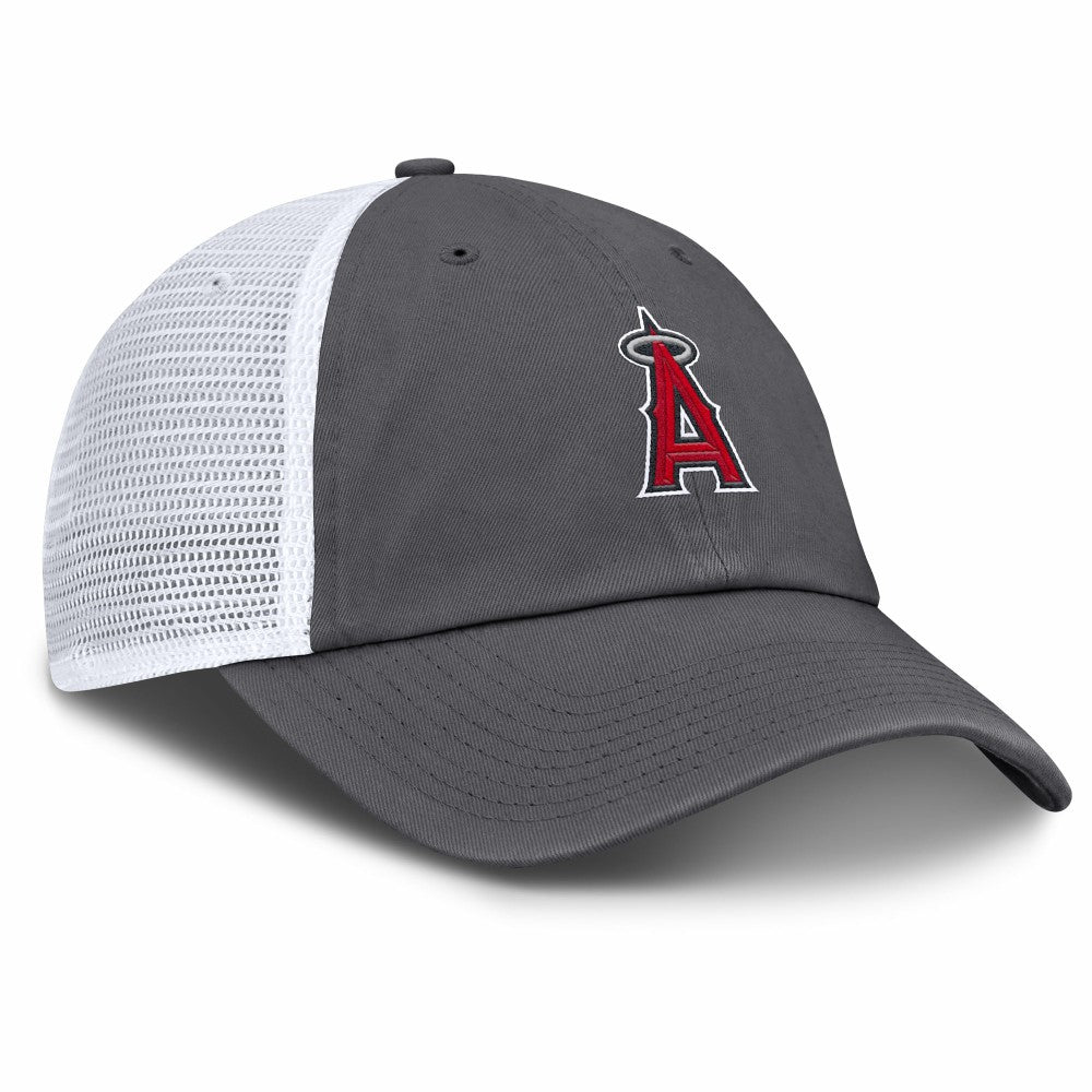Los Angeles Angels Adjustable Trucker Hat - Gray | Nike