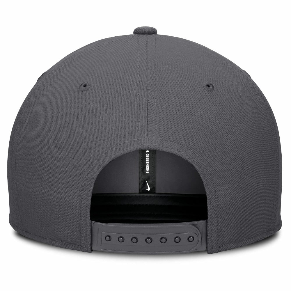 Los Angeles Angels Pro Performance Snapback Hat - Gray | Nike