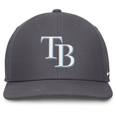 Tampa Bay Rays Pro Performance Snapback Hat - Gray | Nike