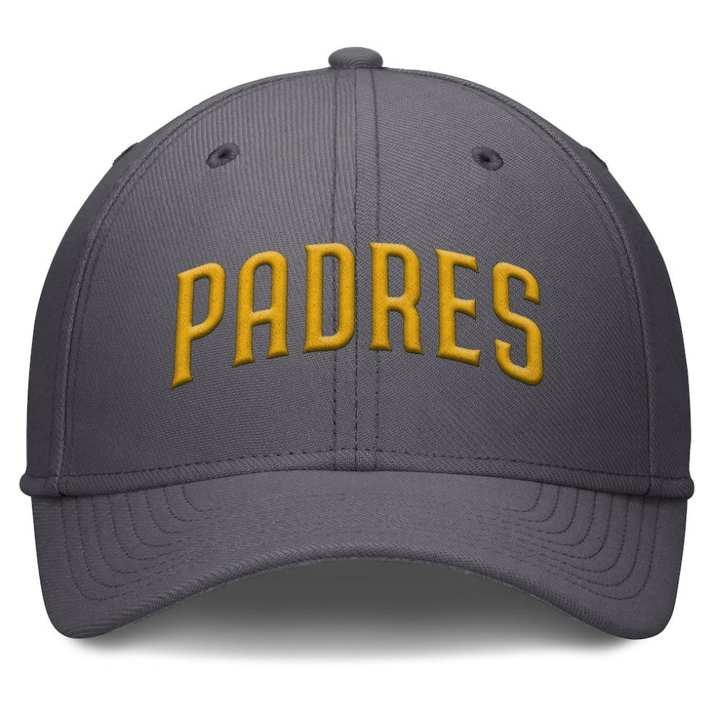 San Diego Padres Swoosh Performance Flex Hat - Gray | Nike