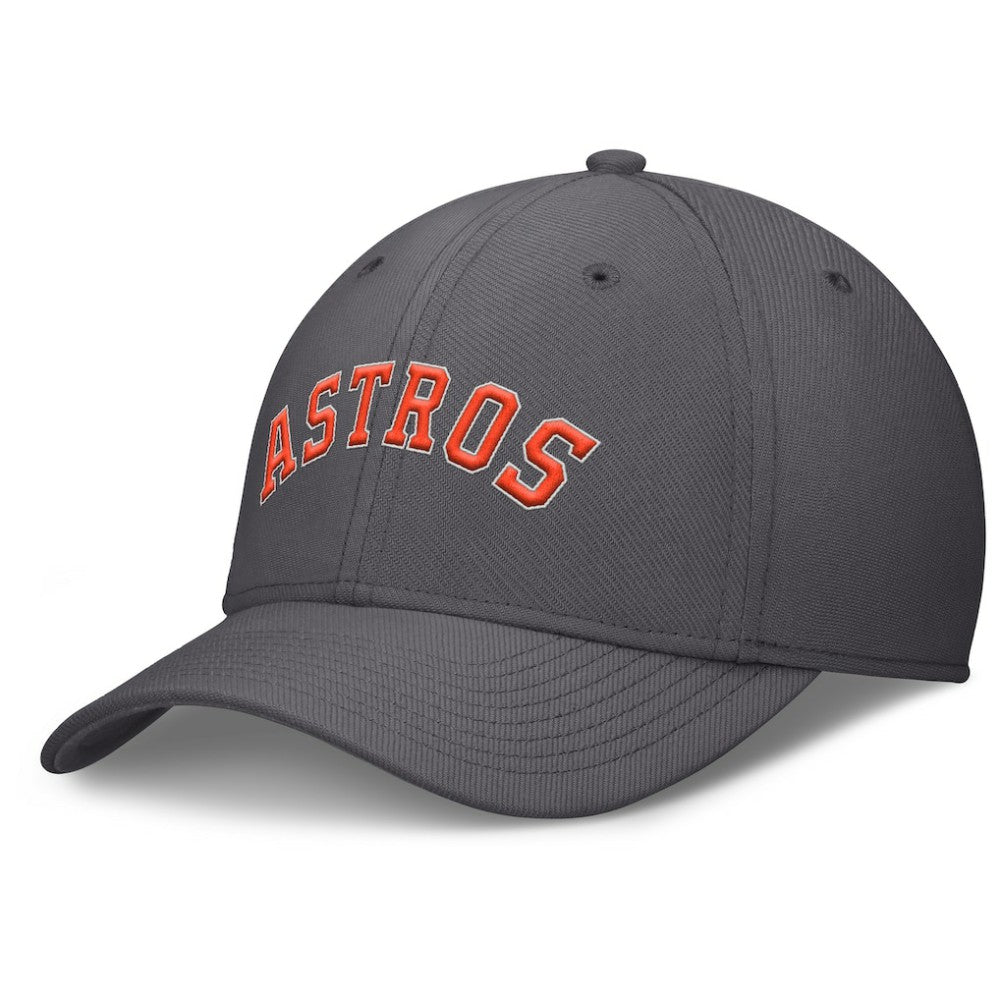 Houston Astros Swoosh Performance Flex Hat - Charcoal | Nike