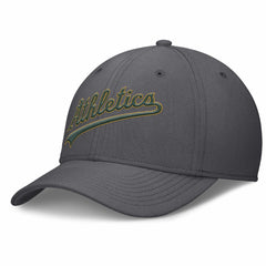 Athletics Swoosh Performance Flex Hat - Gray | Nike