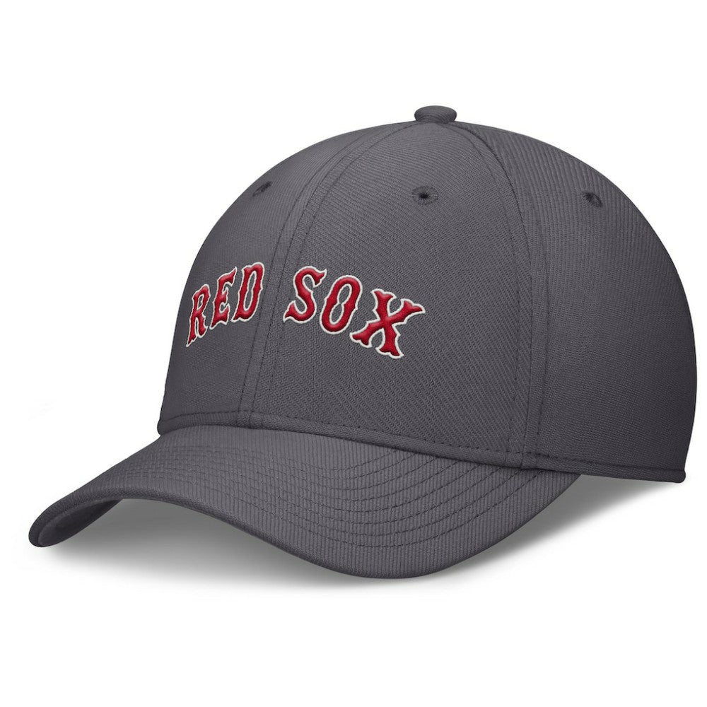 Boston Red Sox Swoosh Performance Flex Hat - Gray | Nike