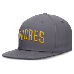 San Diego Padres Performance True Fitted Hat - Gray | Nike