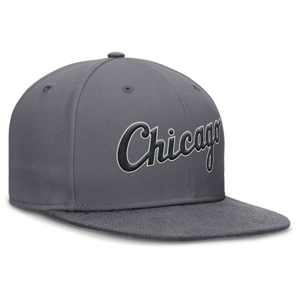 Chicago White Sox Performance True Fitted Hat - Gray | Nike