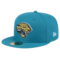 NFL Jacksonville Jaguars Throwback Logo Omaha 59FIFTY Fitted Hat