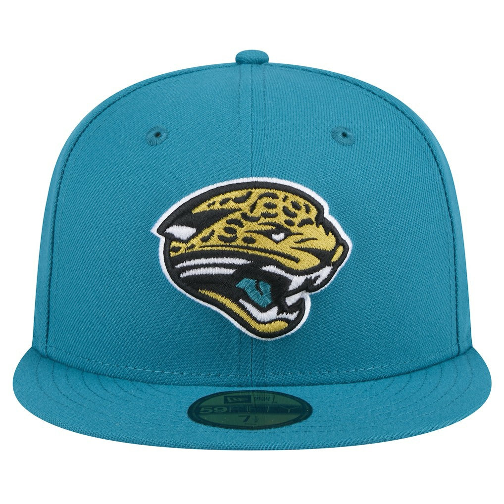 NFL Jacksonville Jaguars Throwback Logo Omaha 59FIFTY Fitted Hat