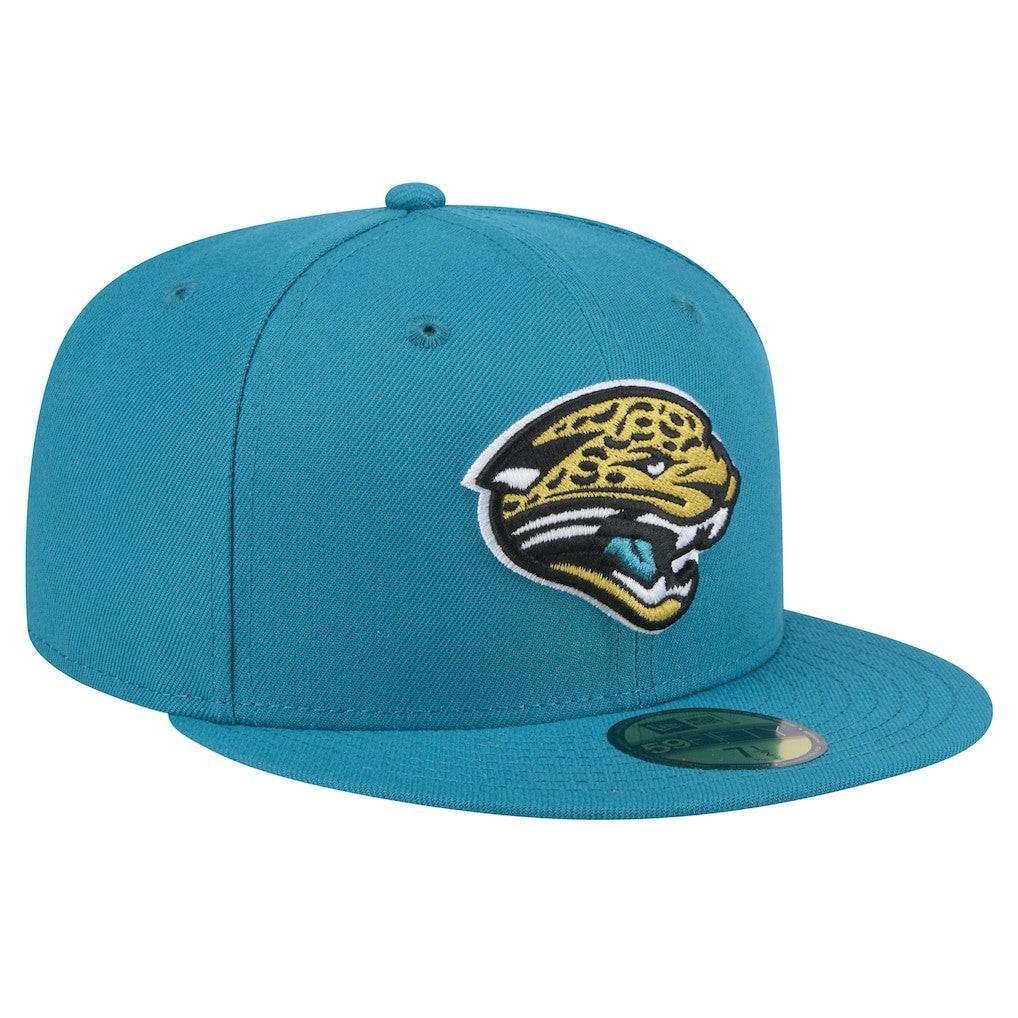 NFL Jacksonville Jaguars Throwback Logo Omaha 59FIFTY Fitted Hat