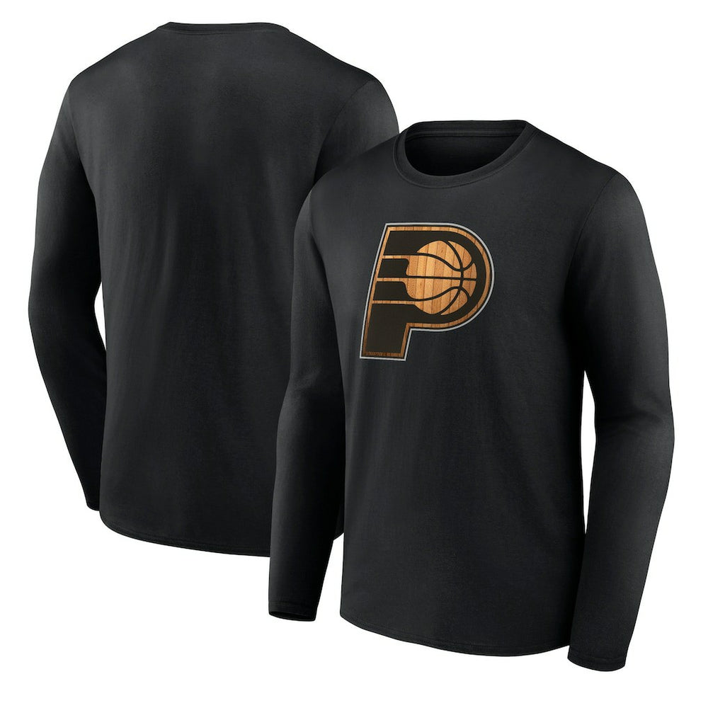 Indiana Pacers Hardwood Long Sleeve T-Shirt - Black shop