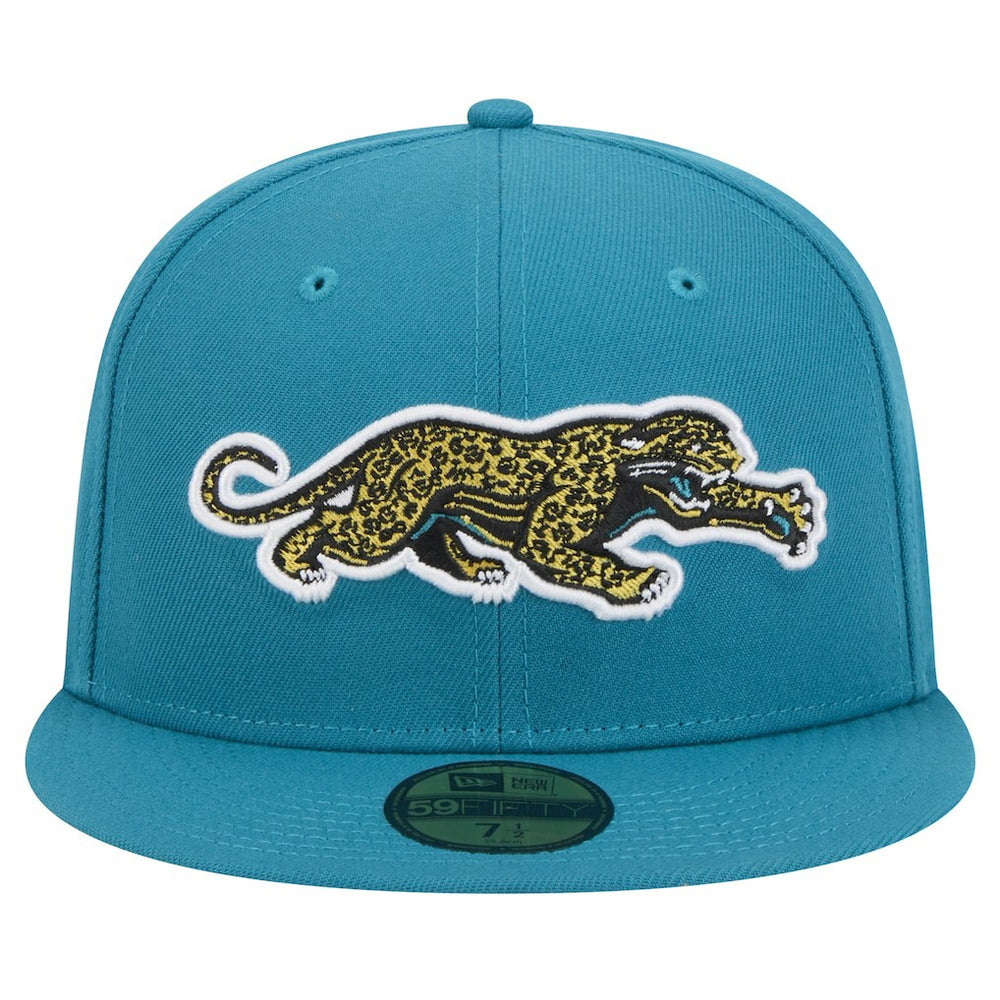 NFL Jacksonville Jaguars Throwback Crawl Omaha 59FIFTY Fitted Hat