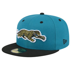 NFL Jacksonville Jaguars Throwback Crawl Flipside Two-Tone 59FIFTY Fitted Hat