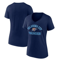 Oklahoma City Thunder Women's Overtime V-Neck T-Shirt - Navy shop