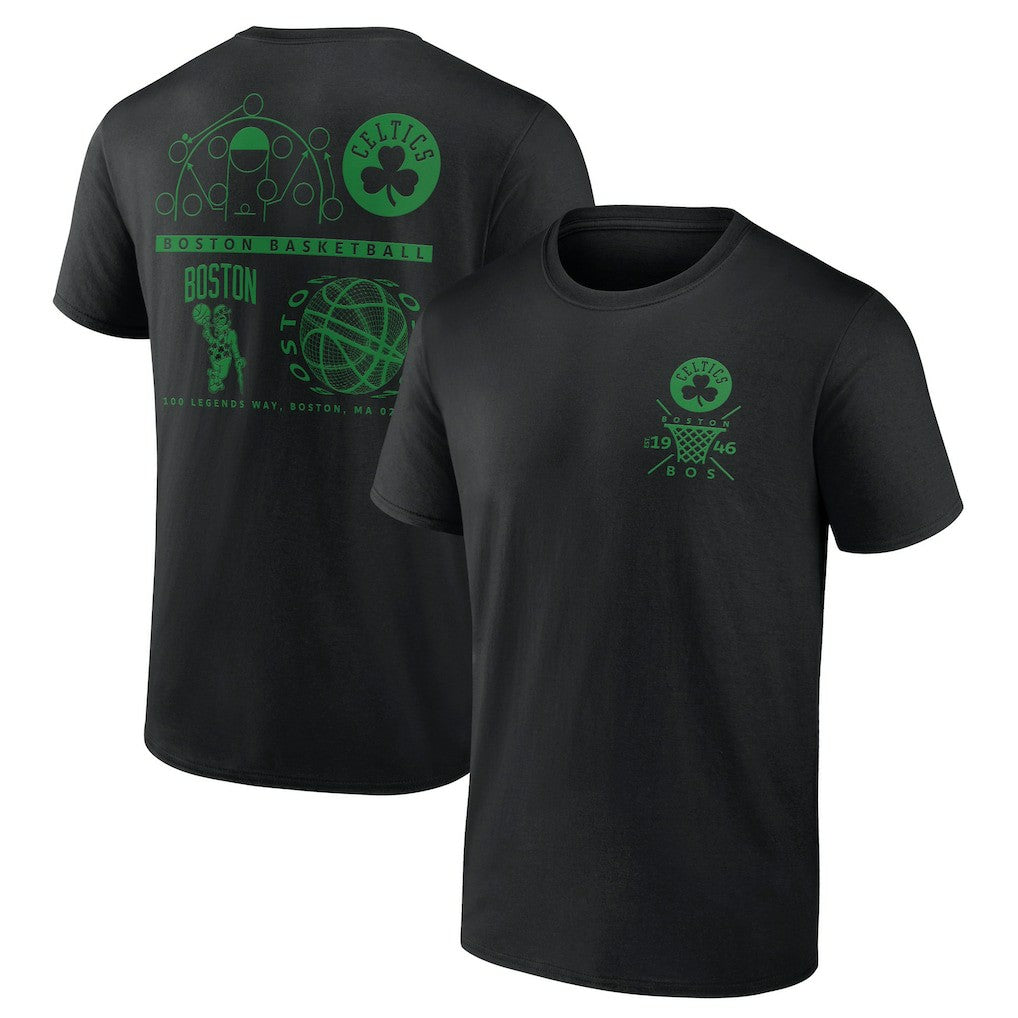 Boston Celtics Street Collective T-Shirt - Black on sale