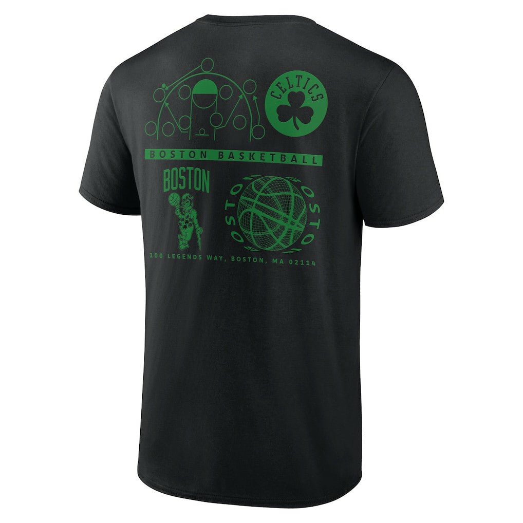 Boston Celtics Street Collective T-Shirt - Black on sale