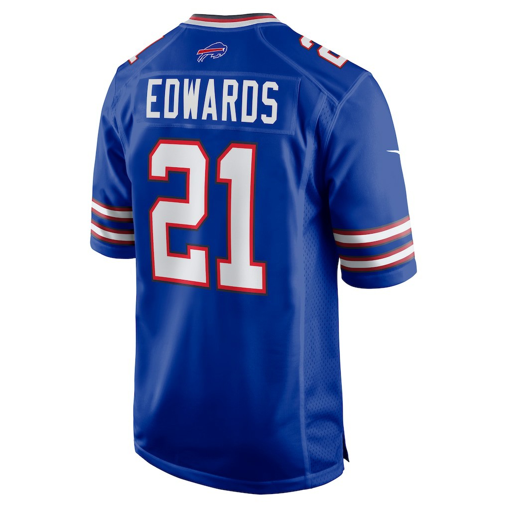 NFL Buffalo Bills Mike Edwards  Game Jersey