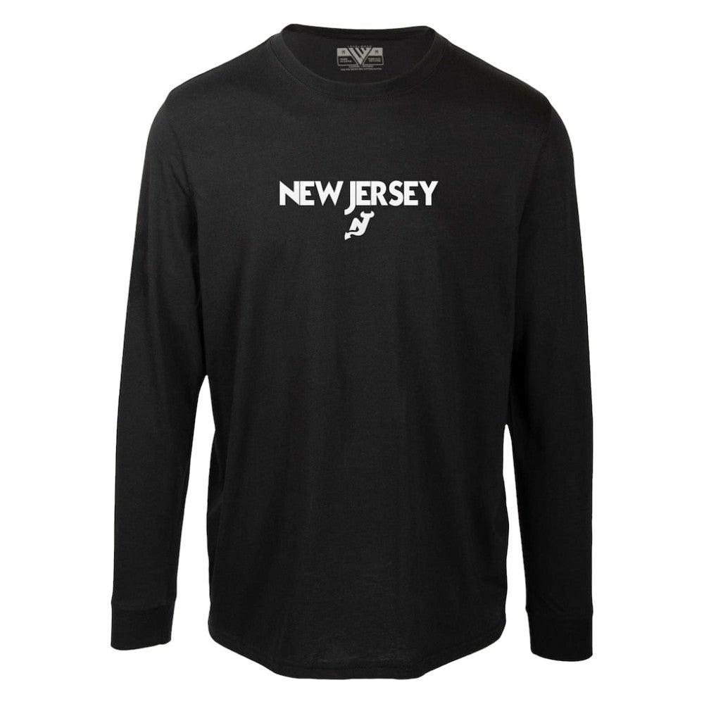 New Jersey Devils Levelwear Oscar City Capsule Long Sleeve T-Shirt