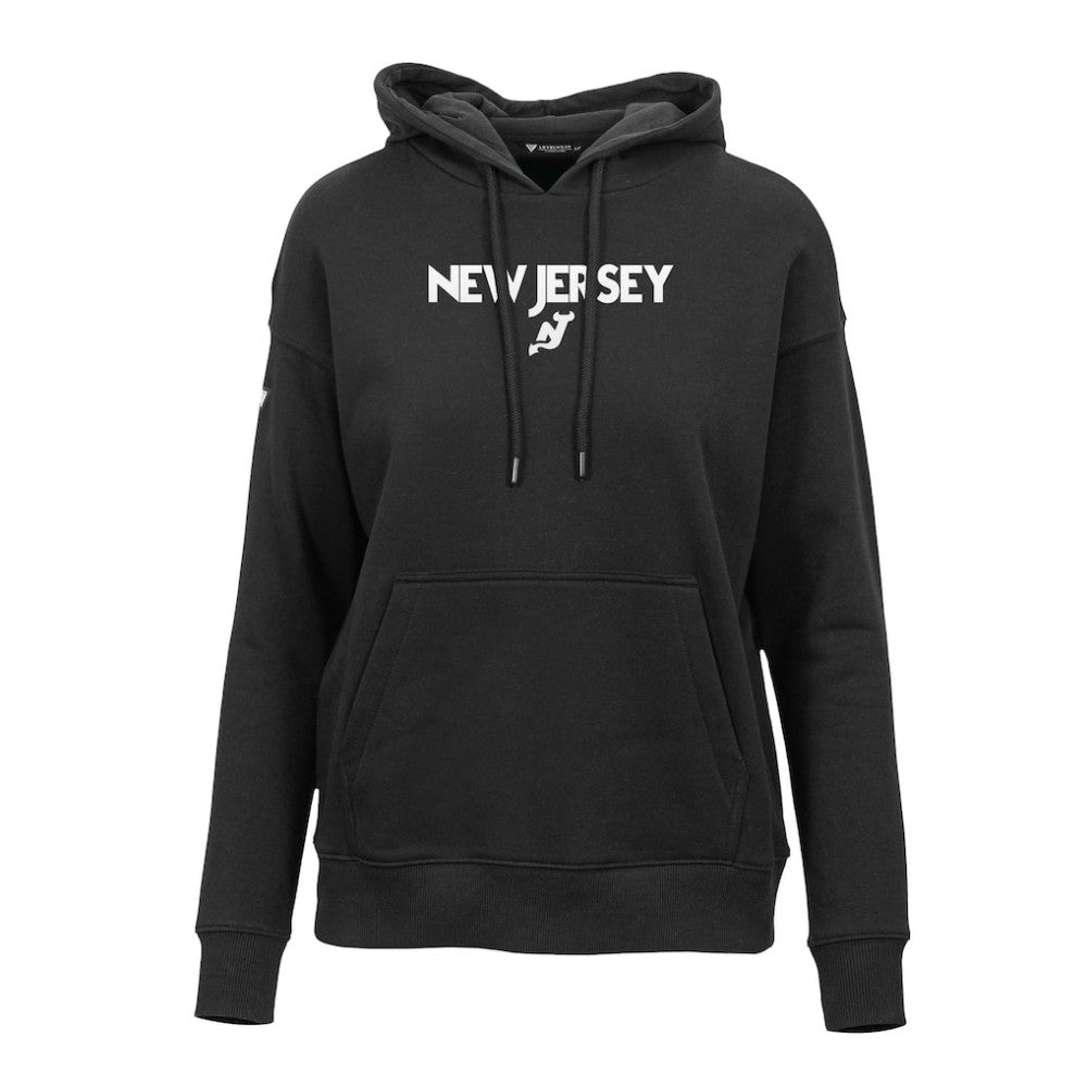 New Jersey Devils Levelwear Women's Adorn City Capsule Pullover Hoodie