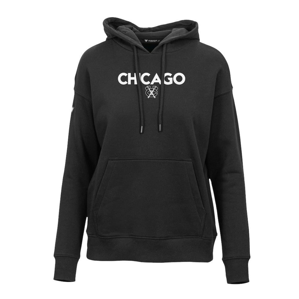 Chicago Blackhawks Levelwear Women's Adorn City Capsule Pullover Hoodie