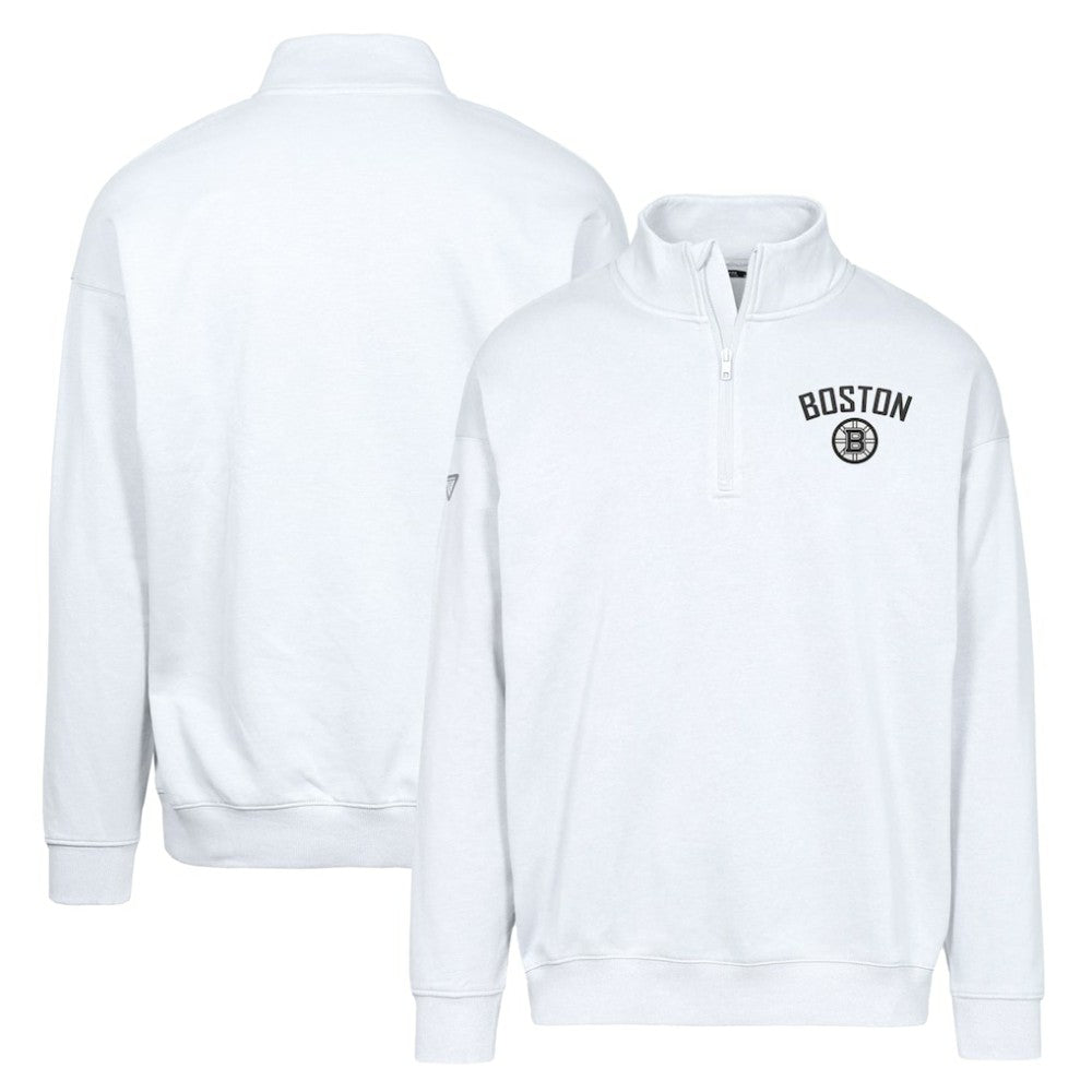 Boston Bruins Levelwear Murray City Capsule Quarter-Zip Sweatshirt
