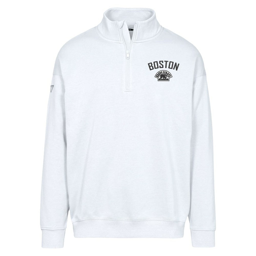 Boston Bruins Levelwear Murray City Capsule Quarter-Zip Sweatshirt