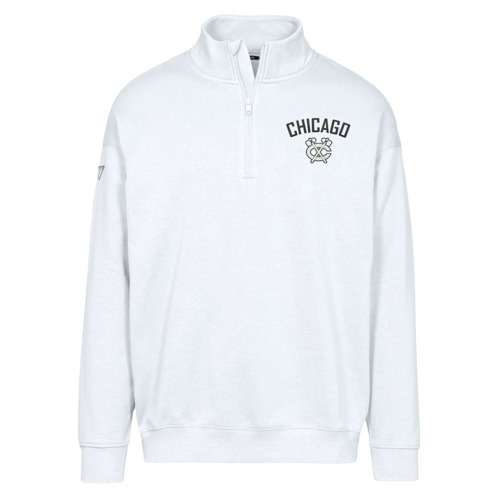 Chicago Blackhawks Levelwear Murray City Capsule Quarter-Zip Sweatshirt