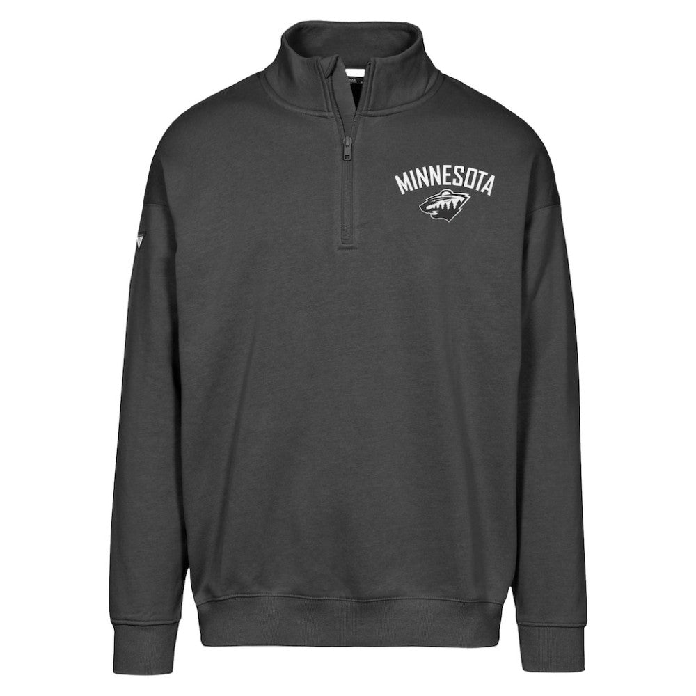 Minnesota Wild Levelwear Murray City Capsule Quarter-Zip Sweatshirt