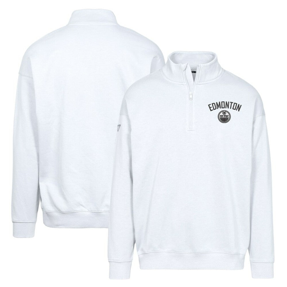Edmonton Oilers Levelwear Murray City Capsule Quarter-Zip Sweatshirt