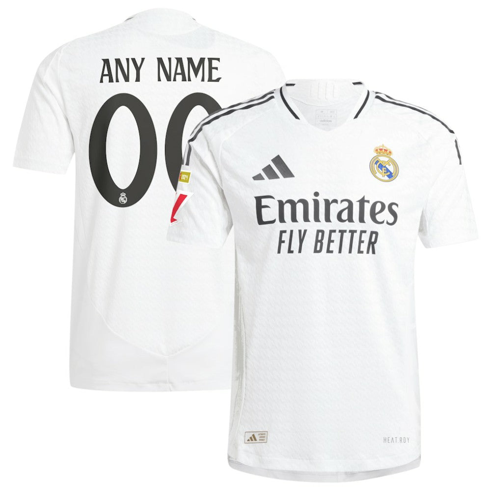 Real Madrid 2024/25 Home Custom Jersey / Soccer On sale