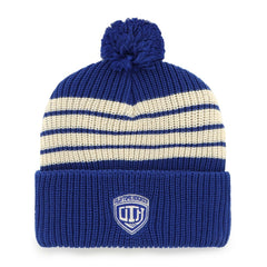 New York Rangers '47 Old Time Hockey Barn Cuffed Knit Hat with Pom
