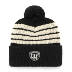Boston Bruins '47 Old Time Hockey Barn Cuffed Knit Hat with Pom