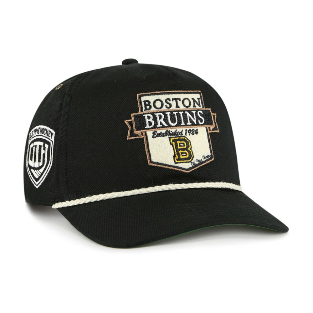 Boston Bruins '47 Old Time Hockey Rafter Sure Shot Hitch Adjustable Hat