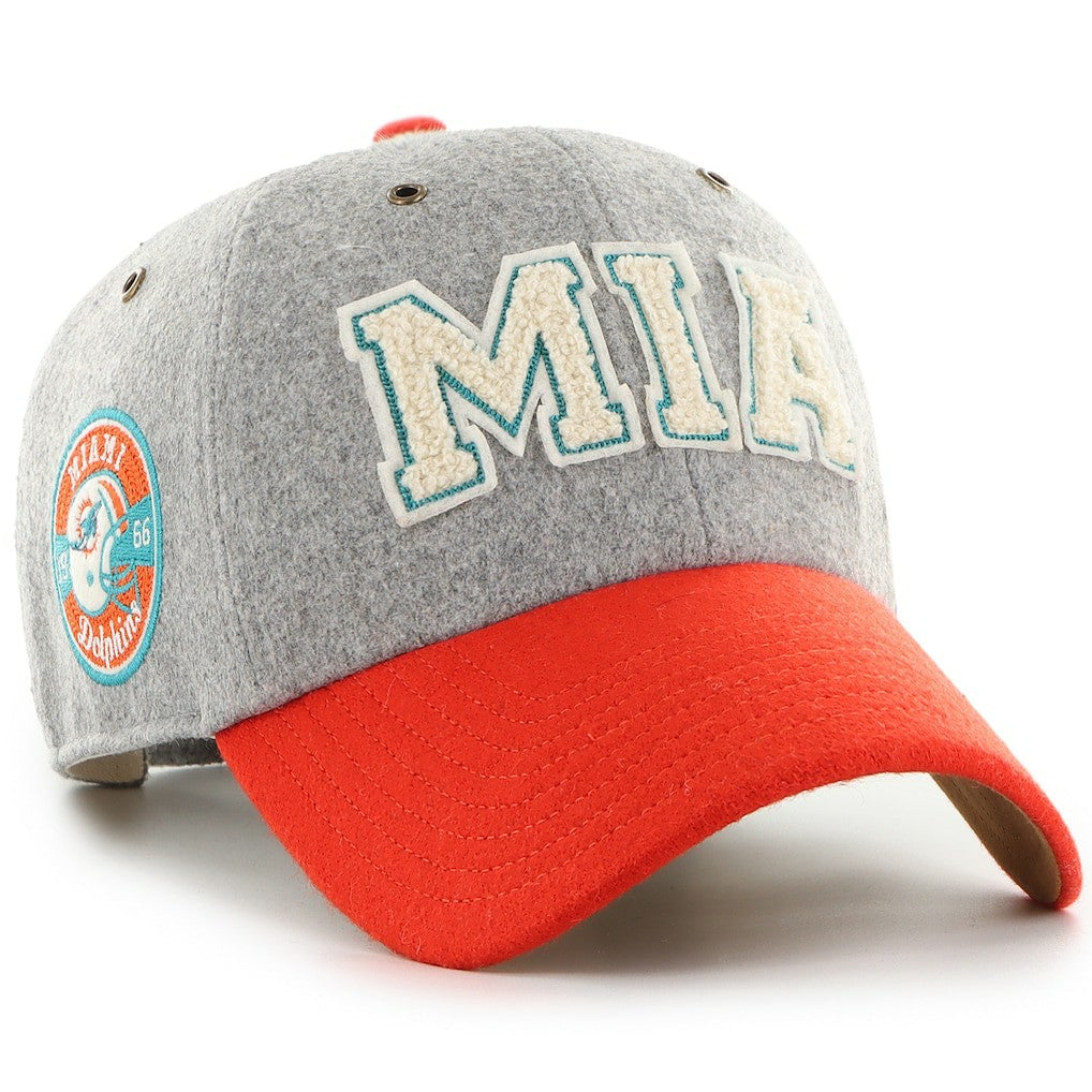 NFL Miami Dolphins Stoney Clover Lane x '47 Unisex Block Clean Up Adjustable Hat