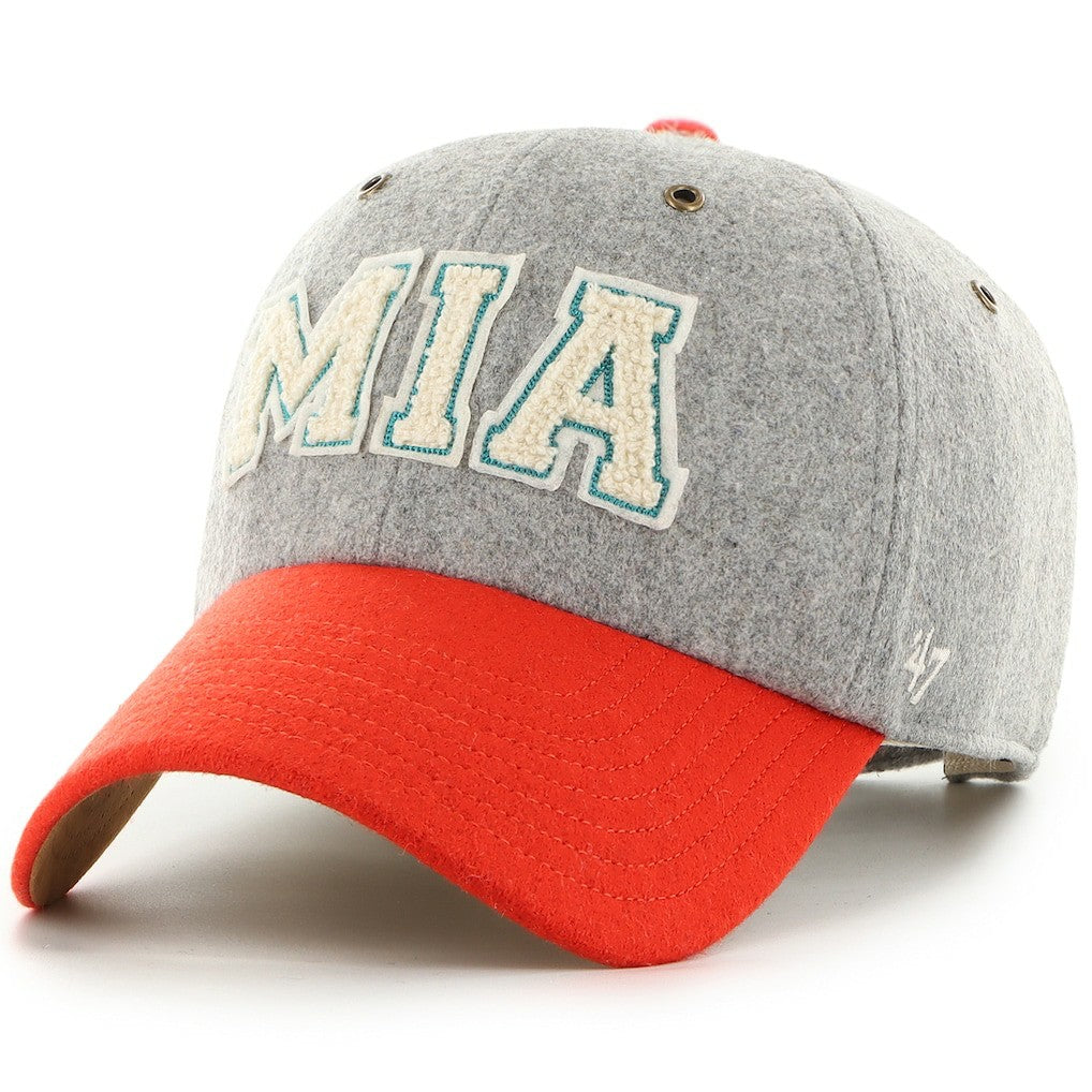 NFL Miami Dolphins Stoney Clover Lane x '47 Unisex Block Clean Up Adjustable Hat