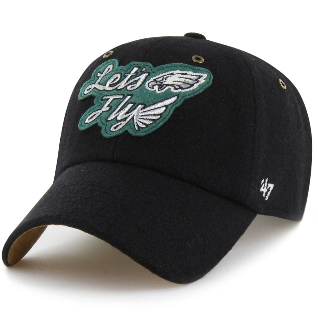 NFL Philadelphia Eagles Stoney Clover Lane x '47 Unisex Field Goal Clean Up Adjustable Hat