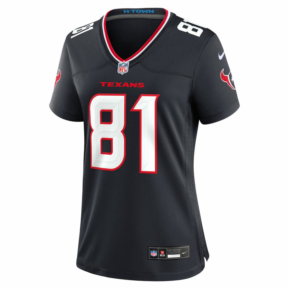 NFL Houston Texans Jayden Higgins  Women's Game Jersey