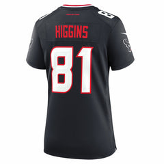 NFL Houston Texans Jayden Higgins  Women's Game Jersey
