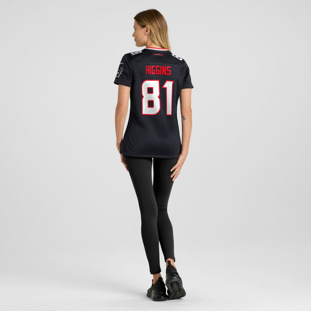 NFL Houston Texans Jayden Higgins  Women's Game Jersey