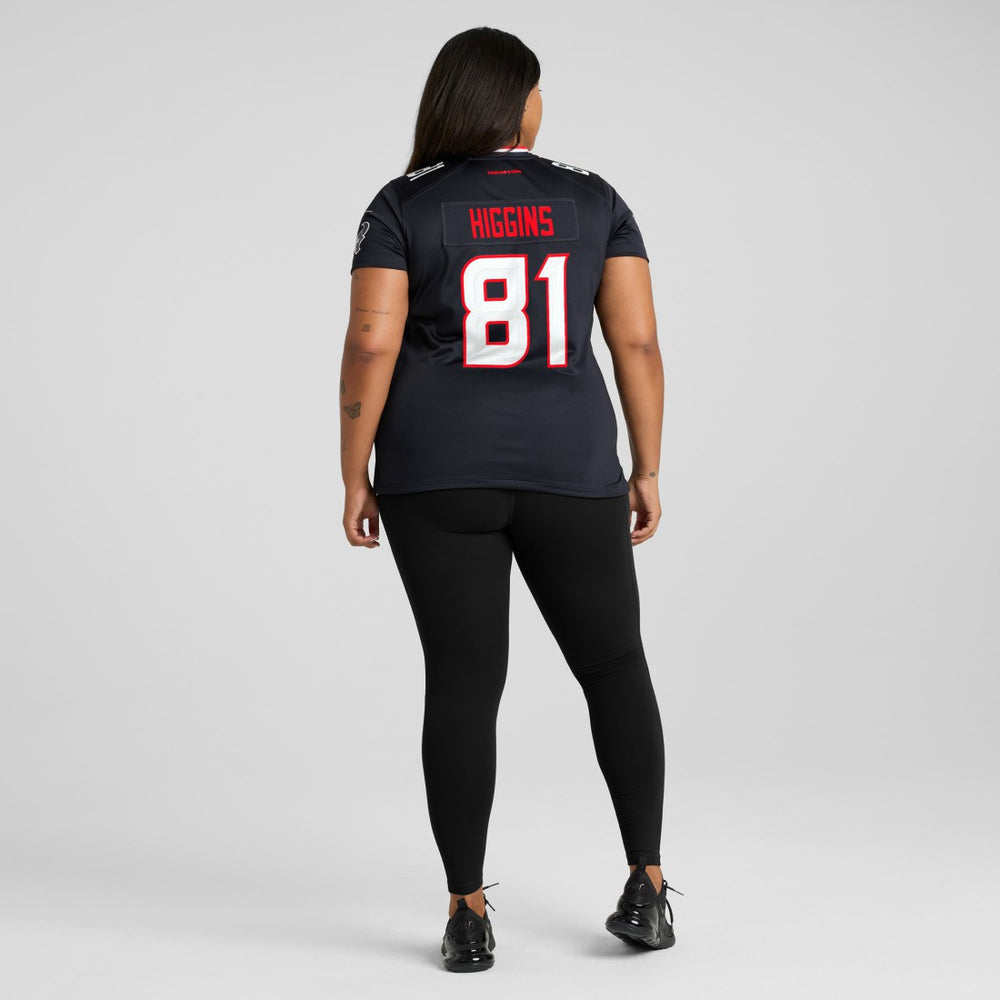 NFL Houston Texans Jayden Higgins  Women's Game Jersey