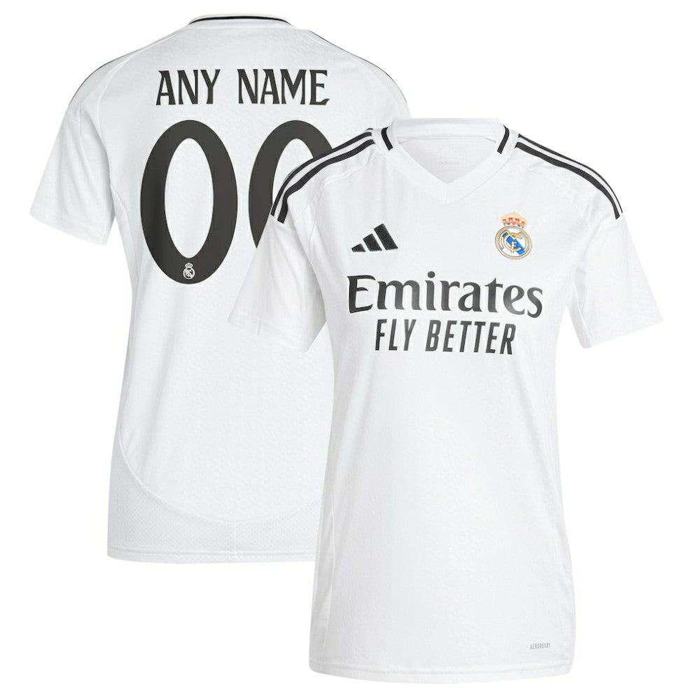 Real Madrid Women's 2024/25 Home Replica Custom Jersey / Soccer On sale