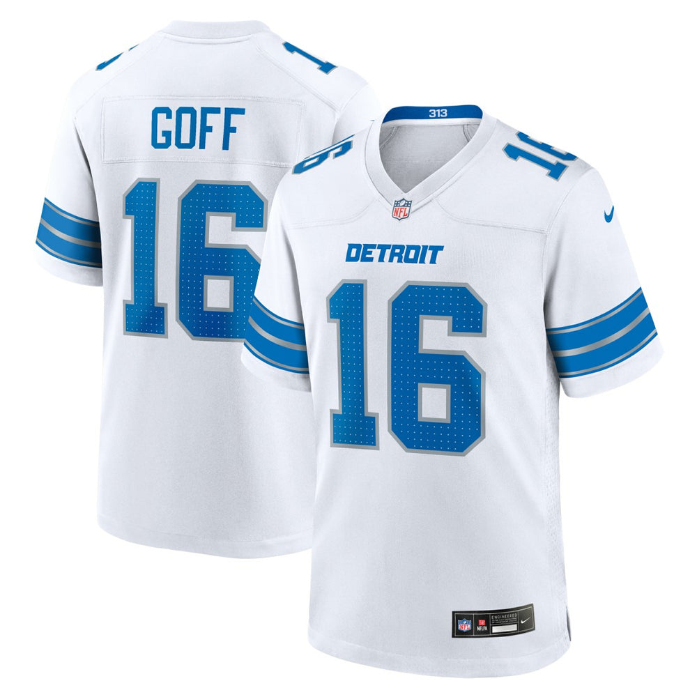 NFL Detroit Lions Jared Goff  Game Jersey