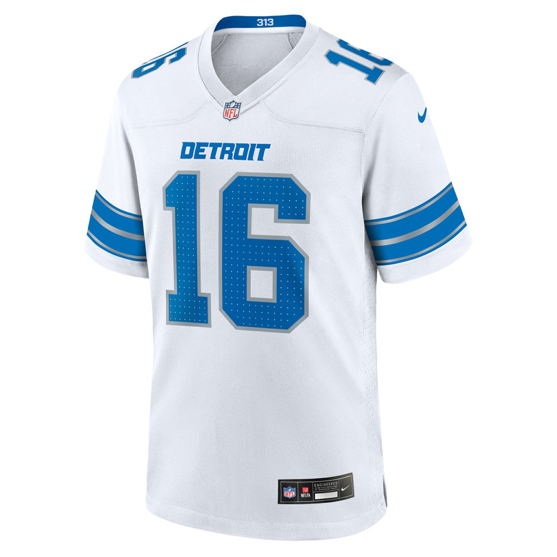 NFL Detroit Lions Jared Goff  Game Jersey